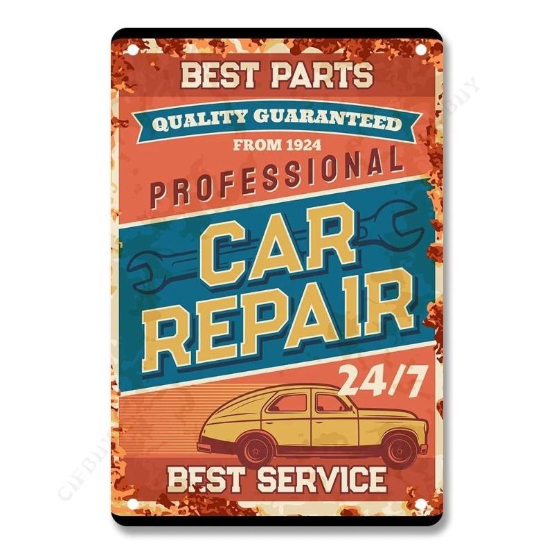 

Repair Slogan Tin Metal Sign, Workshop Wall Decor 20x30cm