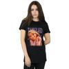 Tangled Damen/Damen Rapunzel Montage Baumwoll-Boyfriend-T-Shirt