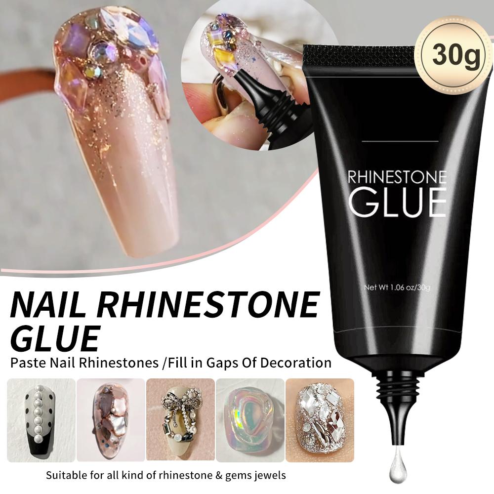 1PC 5D Nail Sculpting Clear Gel 30g Molding Gel Nails Liner Gel Embossed Candy Gel Nail Decoration Jewelry/rhinestonnes Sticky Gel