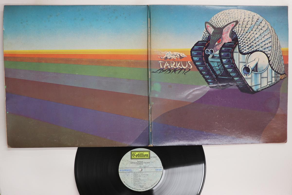 LP Record EMERSON LAKE  PALMER  Tarkus SD9900 COTILLION 1971 US Rock Used