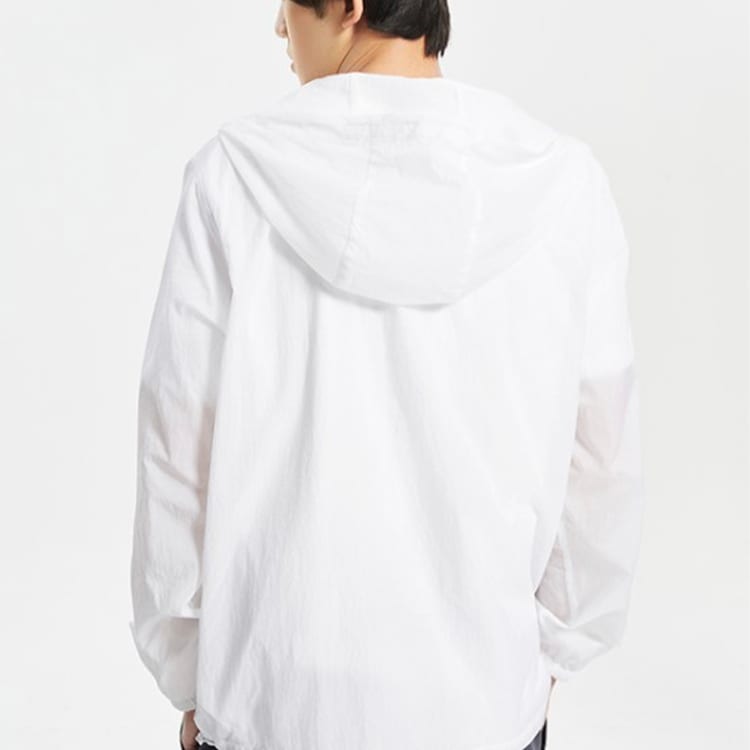 Veste Li Ning Homme Blanche à Capuche Fine Autre AFDQ207-1