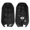 Compatible for Peugeot Citroen DS 3-Button Smart Key 433MHz 4A/46 Chip VA2/HU83 Remote