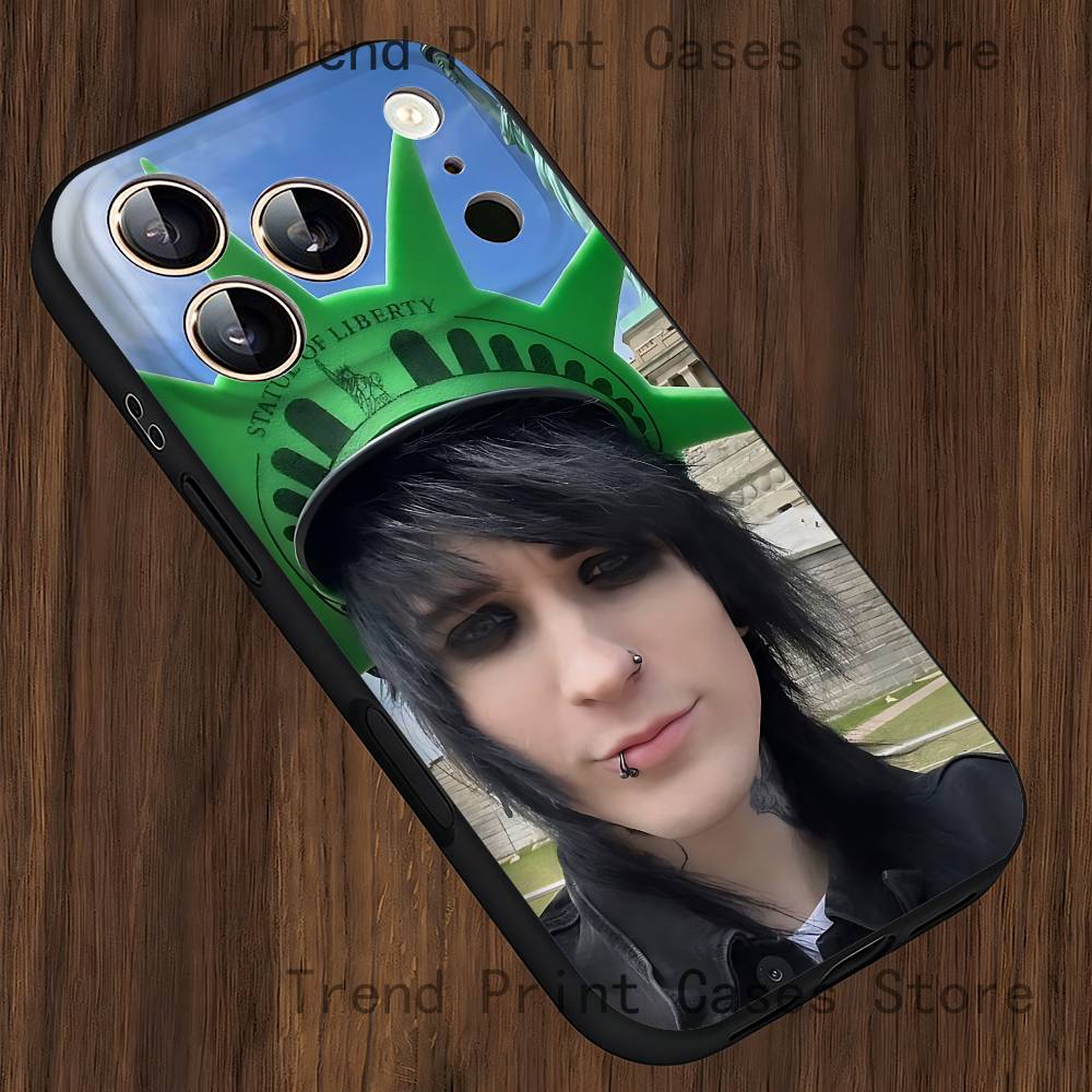 

J-Johnnie G-Guilbert Phone Case For iPhone 14,16,12,13,15,11,17,Pro,Max,Plus,E,Air,Mini Soft Cover iPhone12mini