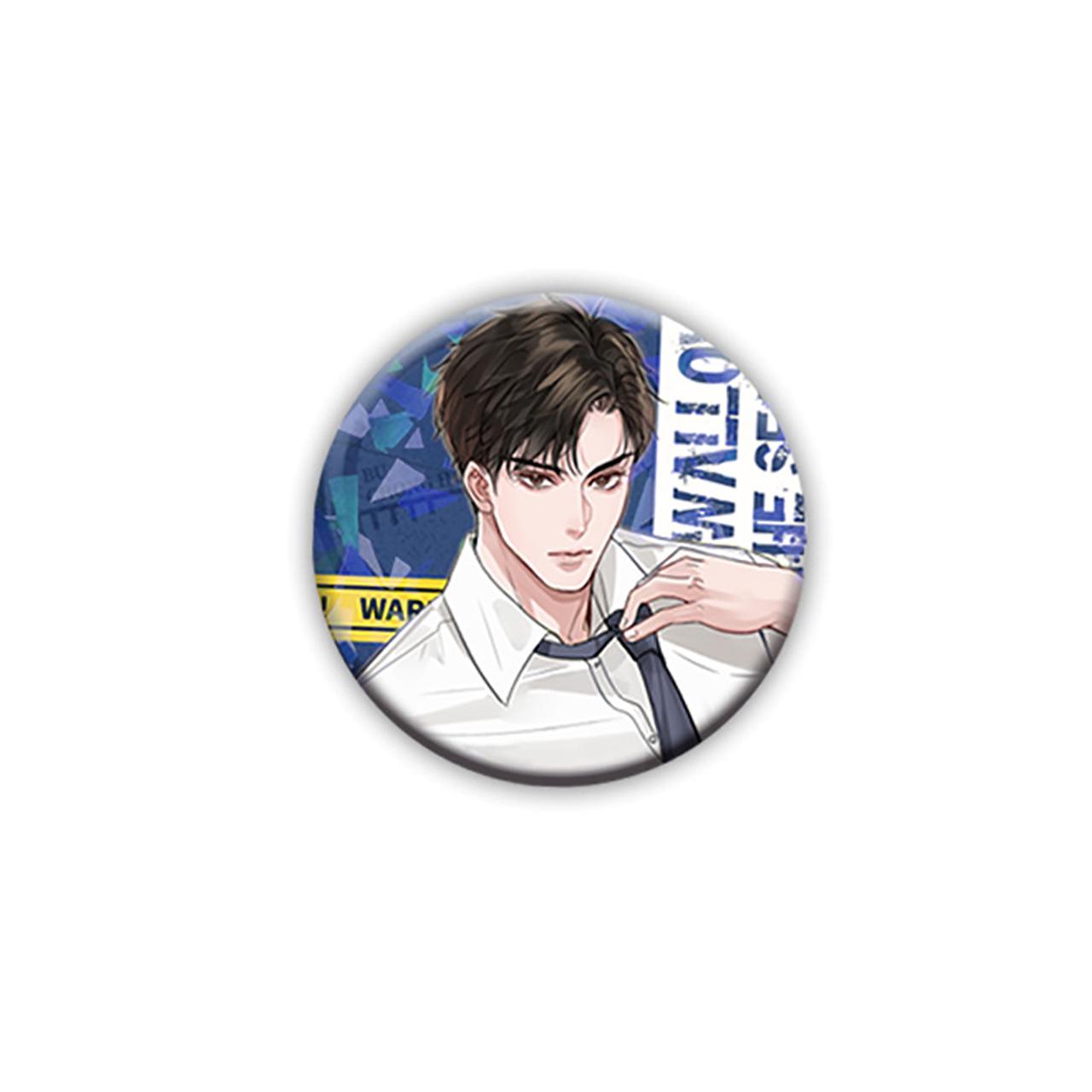 

Zhai Dian She Yan Jujiang Double Flash Tinplate Badge Set - Po Yun 2 & Tun Hai Design 58mm