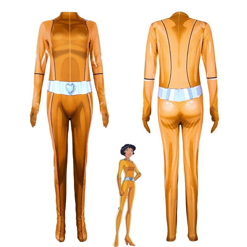 Halloween anime kém lány csoport egyrészes harisnya Charlie angyalai 5 lány ügynök