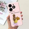 For Tecno Spark Go 2024 Case BG6 New Fashion Candy Painted Cover Soft TPU Phone Case For Tecno Spark Go 2024 Fundas 6.6'' Bumper