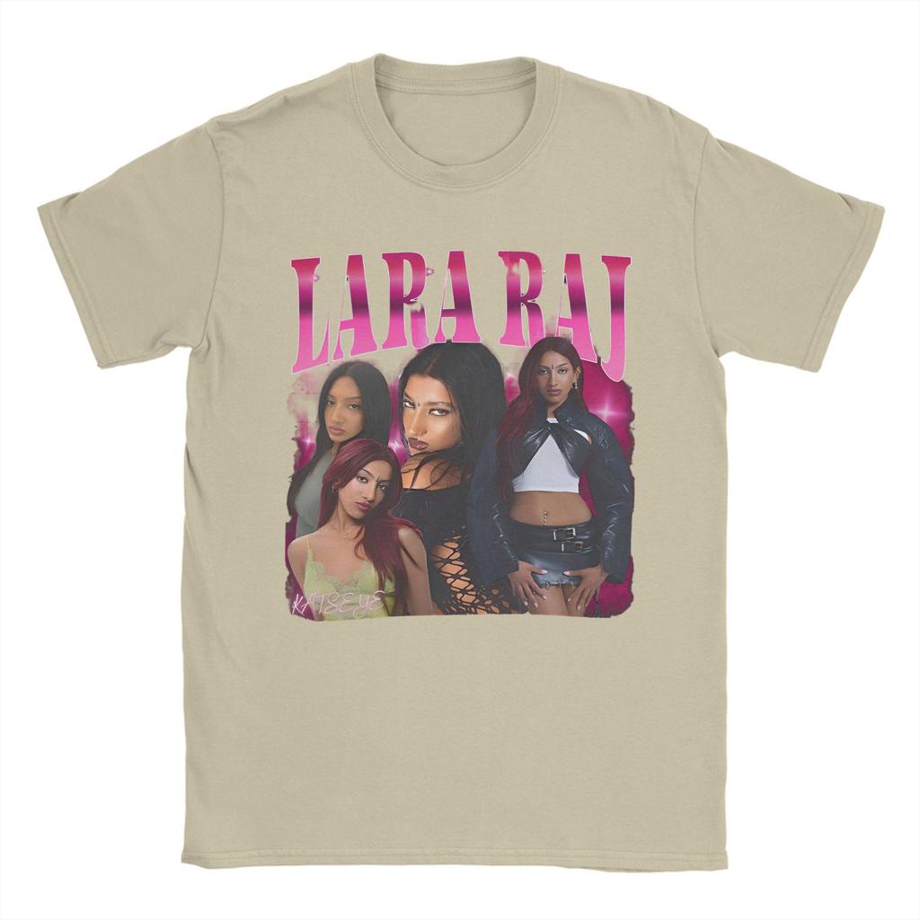 Katseye Lara Raj T-Shirts Men Funny Pure Cotton Tees Crew Neck Short Sleeve T Shirt 4XL 5XL 6XL Tops