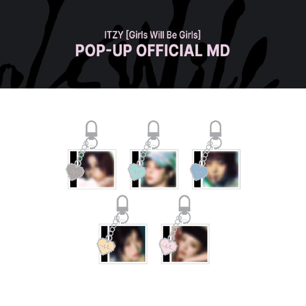 

Pre-order ITZY Girls Will Be Girls Official MD CD Key Ring YEJI