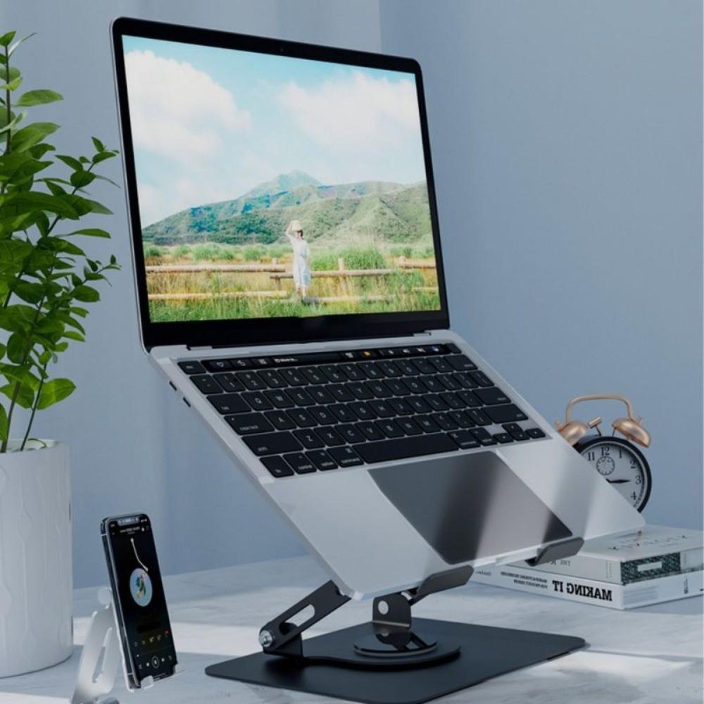 Heat Dissipation Rotatable Tablet Stand 360° Rotation Laptop Metal Bracket Laptop Holder  Tablet
