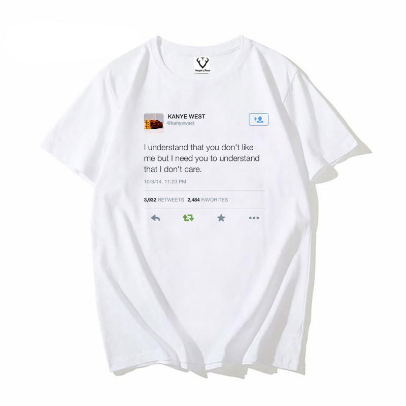 Kanye Klasické prohlášení Streetwear Rapper Vtipné hip hopové tričko Jsem svůj nejlepší přítel tričko pro muže