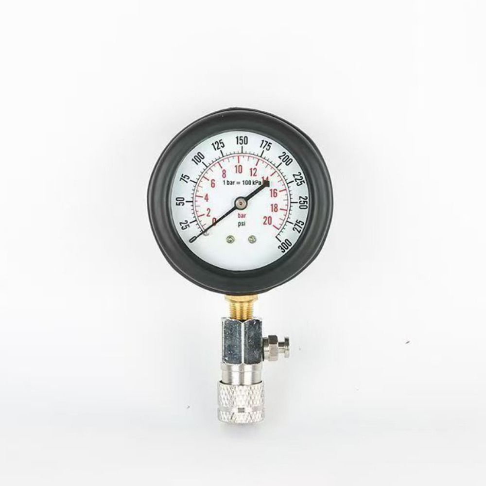 0-300 PSI Automotive Cylinder Tester Kit Professional Pressure Gauge Tester  Automotive Repair
