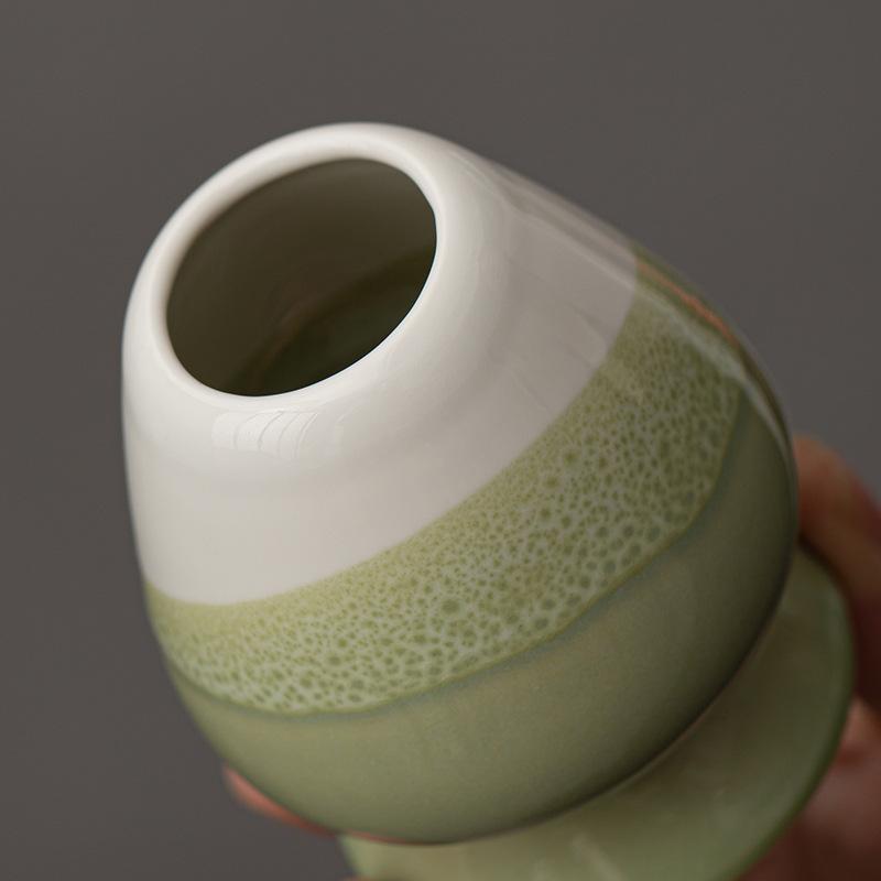 Large Ceramic Tea Whisk Vertical Kiln Transformation Retro Japanese Tea Whisk Base Matcha Tools Tea Accessories