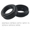 2pcs Bike Bicycle Fork Dusty Seal 28.6/30/32/34mm Dust Wiper Oil Seal/Setting