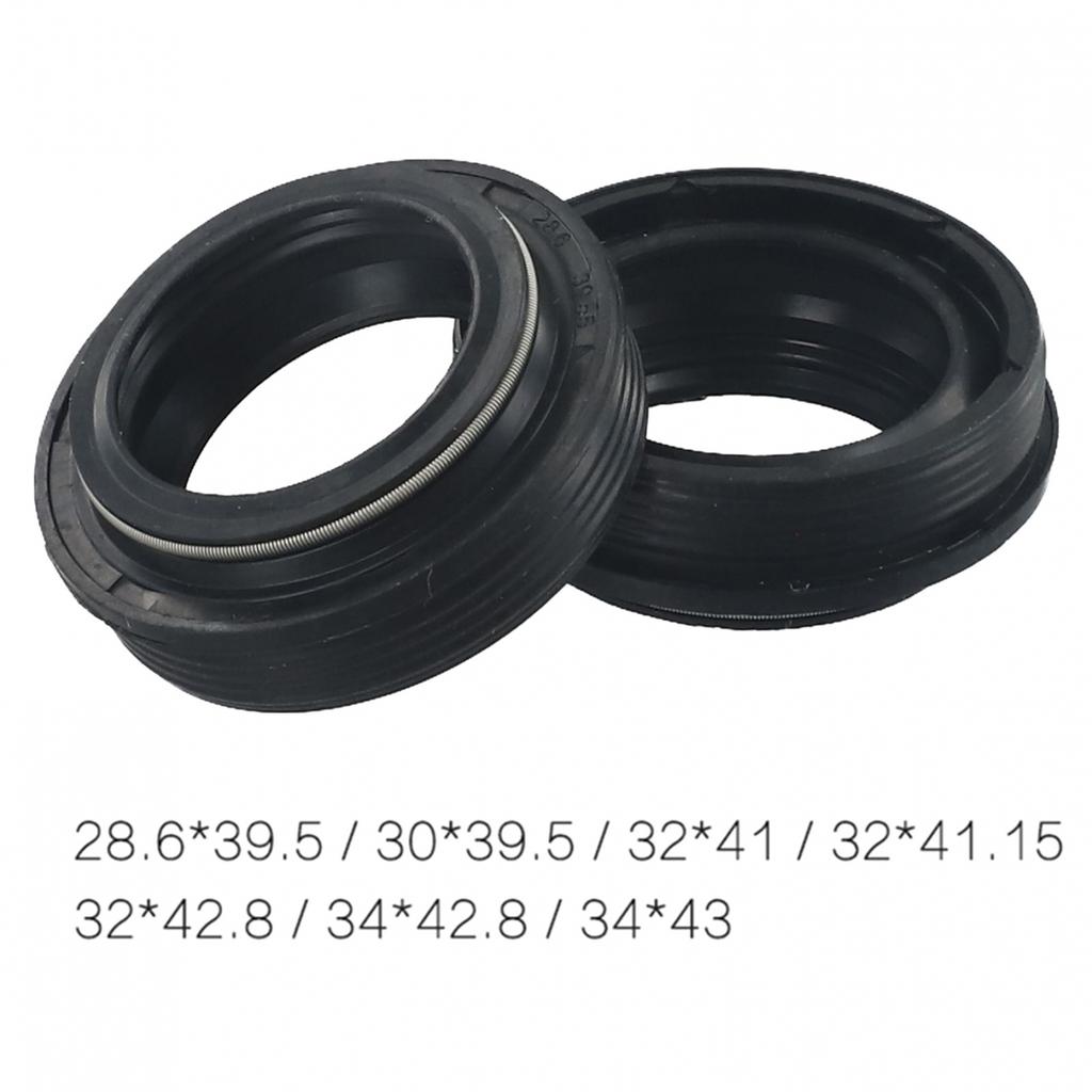 2pcs Bike Bicycle Fork Dusty Seal 28.6/30/32/34mm Dust Wiper Oil Seal/Setting