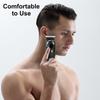 5 in 1 Electric Hair Trimmer for Men, Cordless Rechargeable Whole Body Hair Trimming Machine with Digital Display, Suitable for Beard Nose Chest Shavi