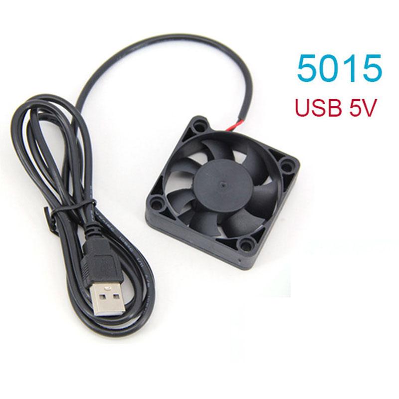 DC 5015 5V 5 volt USB 5cm CPU Cooler Cooling 50x50x10MM brushless Exhaust Fan for 3D Printer 50x50x10mm sleeve bearing for PC