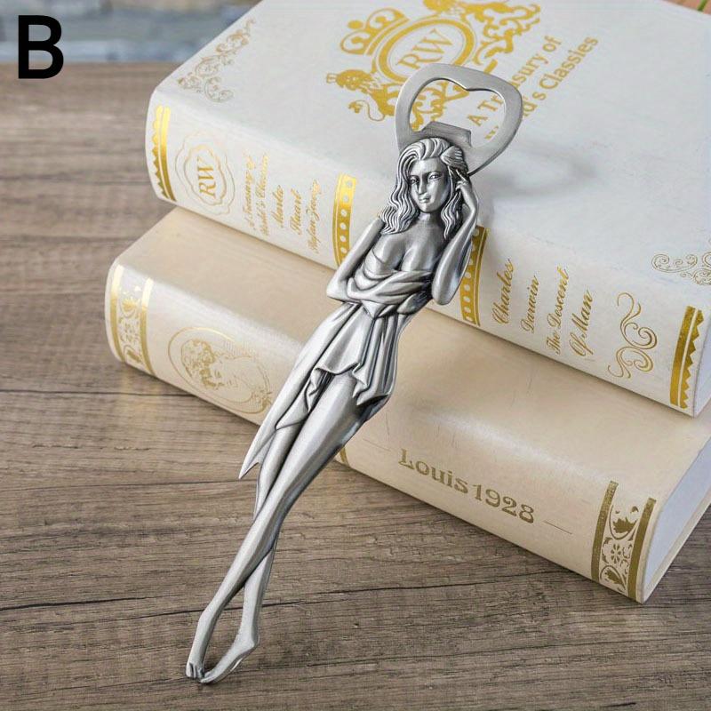 Opener Bottle Beer Fridge Magnet Magnets Funny Openers Capforkitchen 3D Decorative Shape Lady Novelty Metal Sticker