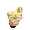 Premium Sense Gesang Flower Ceramic Mug Girls High Value Coffee Cup Large Capacity Water Cup Birthday Gift