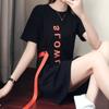 Rochie T-shirt de Vară Femei Vintage Casual Sexy Bodycon Petrecere Wrap Boho Rochii Negre Mărimi Mari
