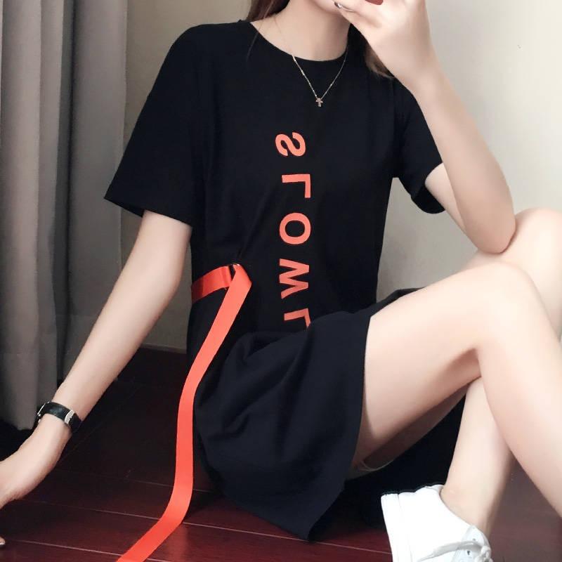 Rochie T-shirt de Vară Femei Vintage Casual Sexy Bodycon Petrecere Wrap Boho Rochii Negre Mărimi Mari