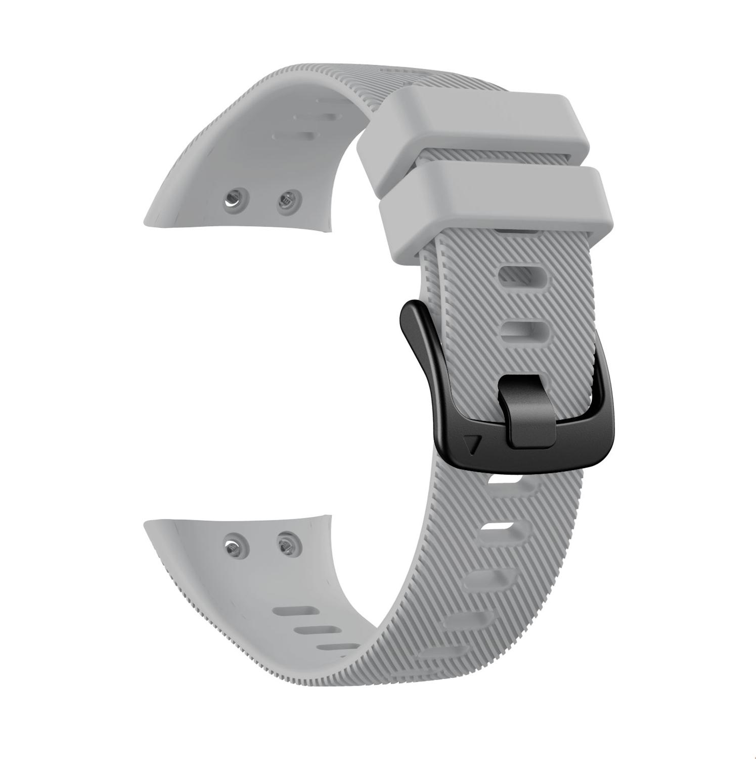 

Запасний ремінець для годинника Garmin Swim 2 / Forerunner 45, м який силіконовий, розумні браслети, ремінець + інструмент forerunner 45 сірий колір