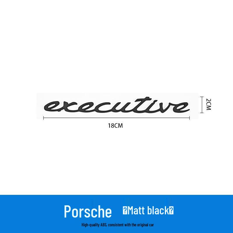 Porsche Executive Boxster & Panamera Electric - English Label