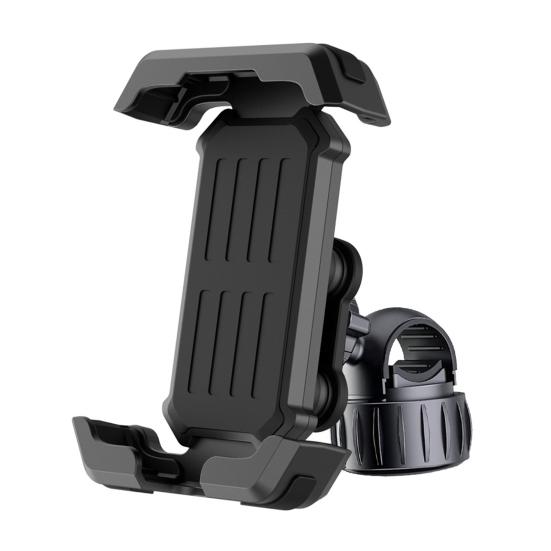 

Универсальное крепление для телефона на велосипед, противоударное гаситель вибрации для горного электровелосипеда, скутера, быстросъемный держатель без инструментов с воздушной подушкой, технология Fits чёрный