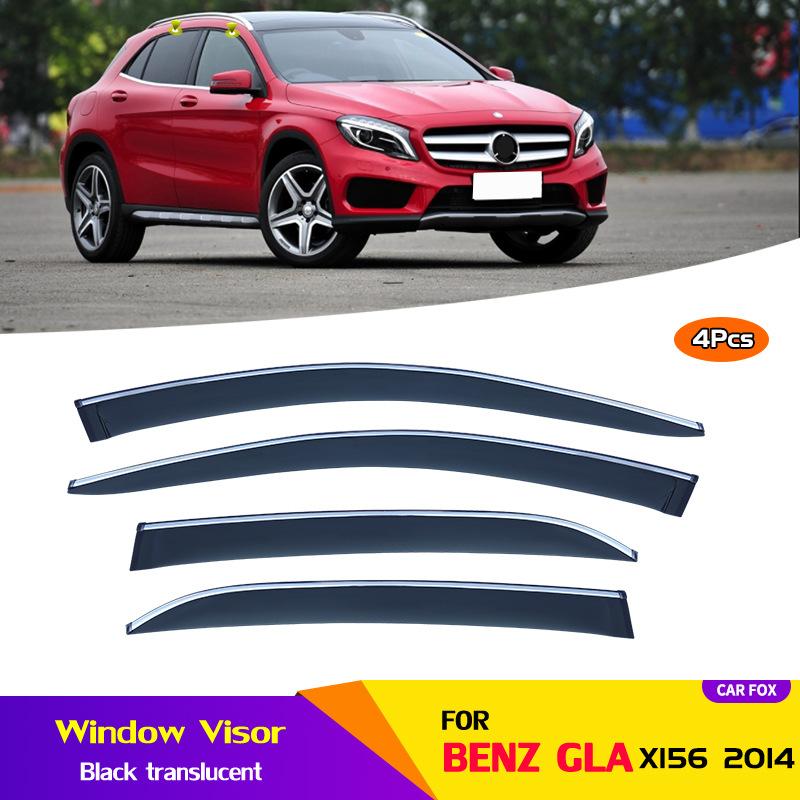

Для Benz GLA X156 2014-2019.H247 2020 Аксессуары Боковые оконные козырьки Защита от непогоды Дверные козырьки Вентиляционные жалюзи Дверные козырьки Вентиляционные жалюзи красный