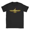 Farvahar Faravahar Iranian  Tee Shirt for Unisex Women Graphic T Shirts  Cotton Clothes