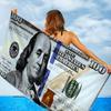 Creative USA Dollar Towel Microfiber Beach Towel Absorbent Quick dry Soft Yoga Swimming Resort Mountain Climbing Towel