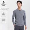 Langdeng Men's Polo Collar Knitted Sweater