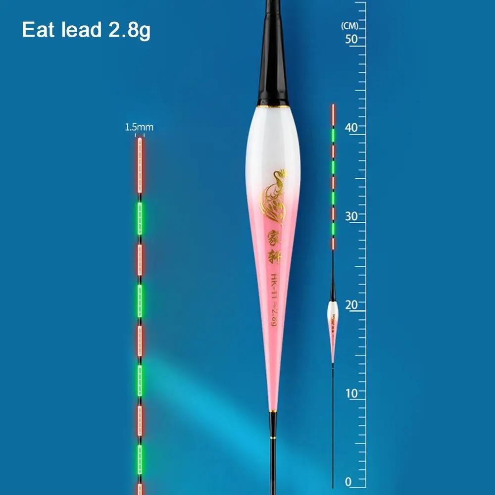 Electronic Fishing Float Long Tail Nano Light Float Slip Drift Tube Buoy Strike Rock Fishing Floats Night Fishing