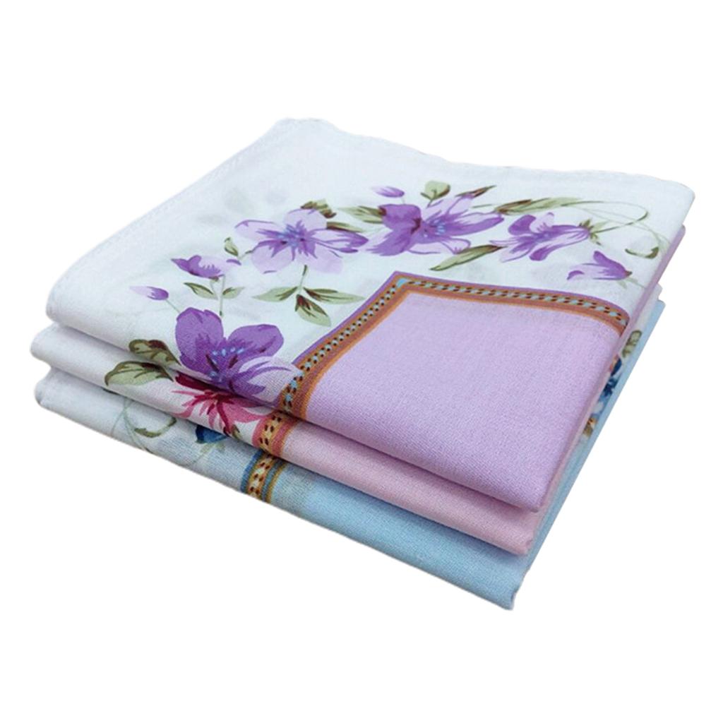 

Square Pocket Handkerchiefs Women Cotton Vintage Hankies Bridal Handkerchief Soft Cotton Washable Towel Will Bit Softest