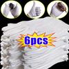 6/2Pcs Protection Gloves White Thin Quality Sweat Absorption Driving Workings Household Cleaning Tool for Women Men High Stretch