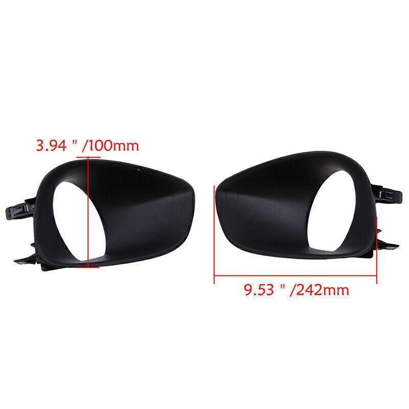 Fog Light Lamp Grill Cover Driving Bezel Trim Left For Toyota Yaris 4D 2007-11