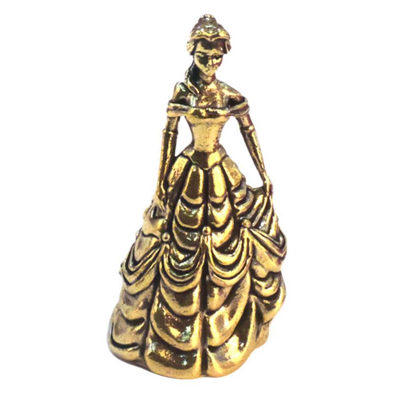 Brass Snow White Fairy Tale Princess Model Vintage Home Decor Office Desk Craft Ornament Wholesale