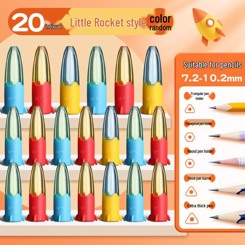 Pencil Cap & Sleeve - Protective Extendable Cover for Students & Beginners