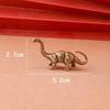 11 Kinds, Brass Dinosaur Model Decoration Jurassic Tyrannosaurus Triceratops Ankylosaurus Modeling Metal Crafts Decoration