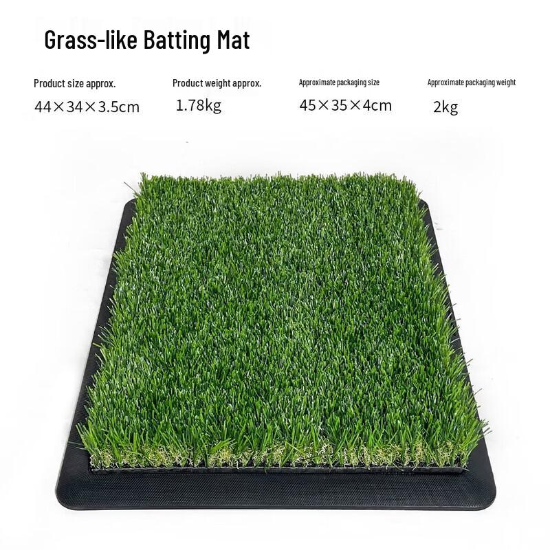 WEZHO Golf Long Grass Hitting Mat