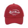 NICK&NICOLE NICOLE ORIGINALS LOGO BALL cap_BURGUNDY