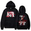 BTR IN REAL LIFE TOUR MONDIALE 2026 FELPA Big Time Rush Band Moda Felpe Oversize Y2k con Cappuccio Manica Lunga Pullover da Uomo Abbigliamento Streetwear