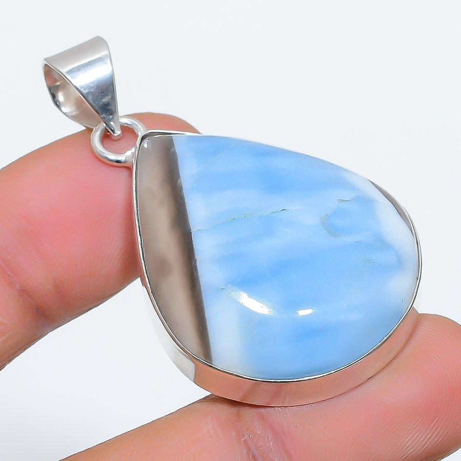 

Owhyee Opal Gemstone Handmade 925 Sterling Silver Jewelry Pendant 1.81 SU-9919