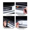 Carbon Fiber Car Threshold Strip Protective Cover Anti-Collision For Abarth FR FIAT 500 595 695 124 Bravo Linea Siena Panda