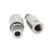 304 Stainless Steel Single Channel Connector 360° Rotating Universal Pneumatic Rotary Joint Male Thread Anti-Winding