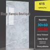 Self-Adhesive Grid Tile Wall Stickers for Bedroom, Living Room, Kitchen & Bathroom Renovation - Waterproof Decoration