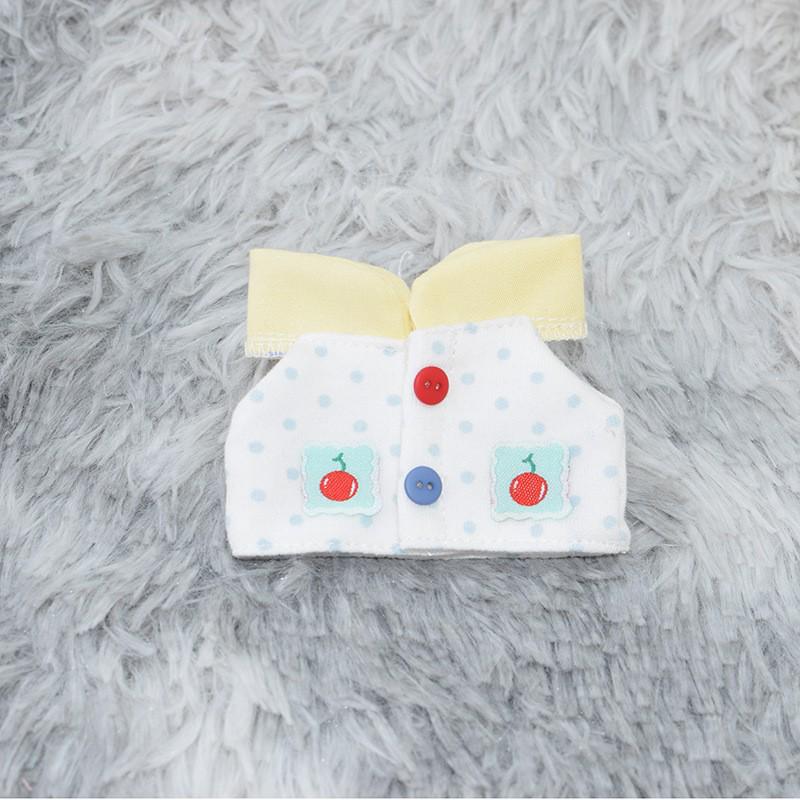 Cute Animal Hat & Overalls for 10cm Cotton Doll 10cm Cotton Doll Only Clothes