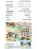 ZABC Landscape Series Adhesive Tape Set: DIY Journal Decoration, 2 Styles, 4 Rolls Included.