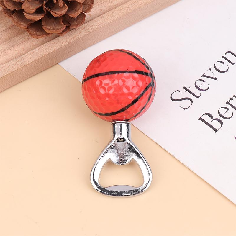 Rustfritt Stål Fotball Baseball Flaskeåpner Morsom Ølflaskeåpner, Nyhetsgave