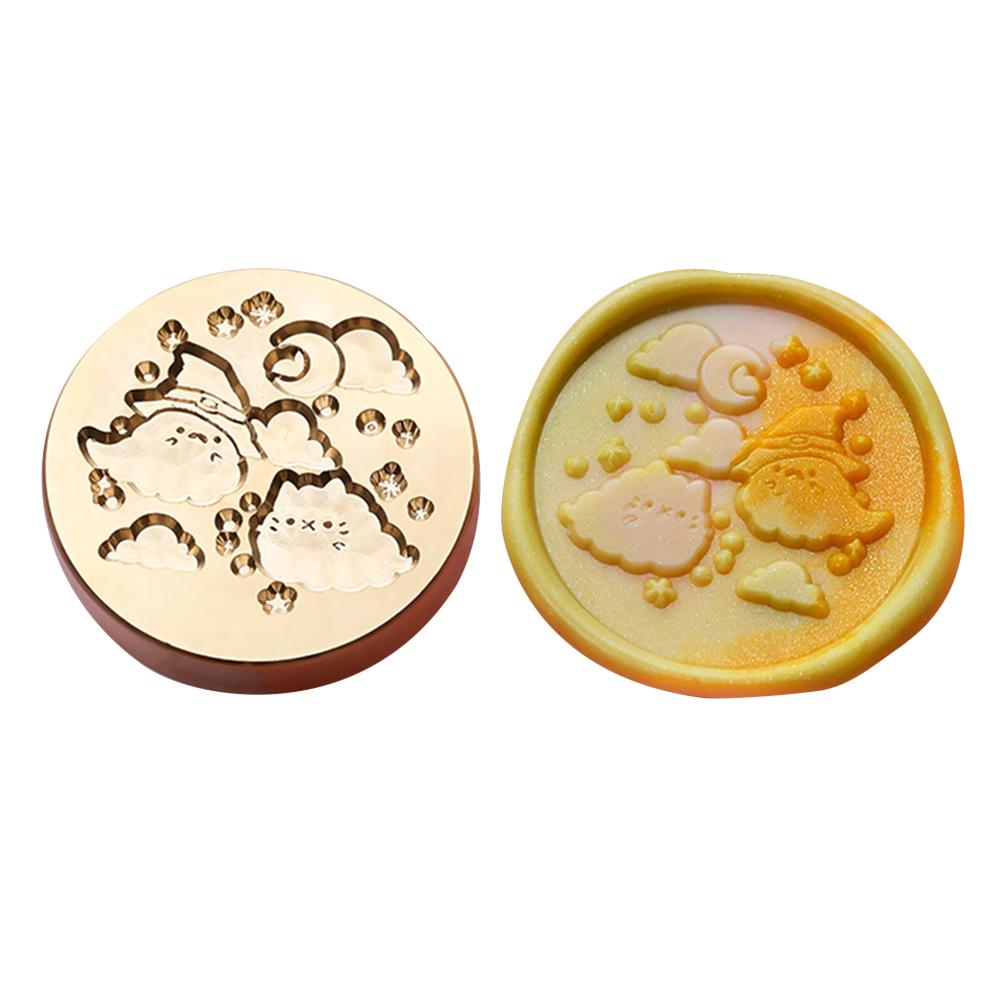 

Animal Series Stamp Copper Head Classic Vintage Enamel Copper Head DIY Manual Account Invitation Envelope for Gift Scrapbooking