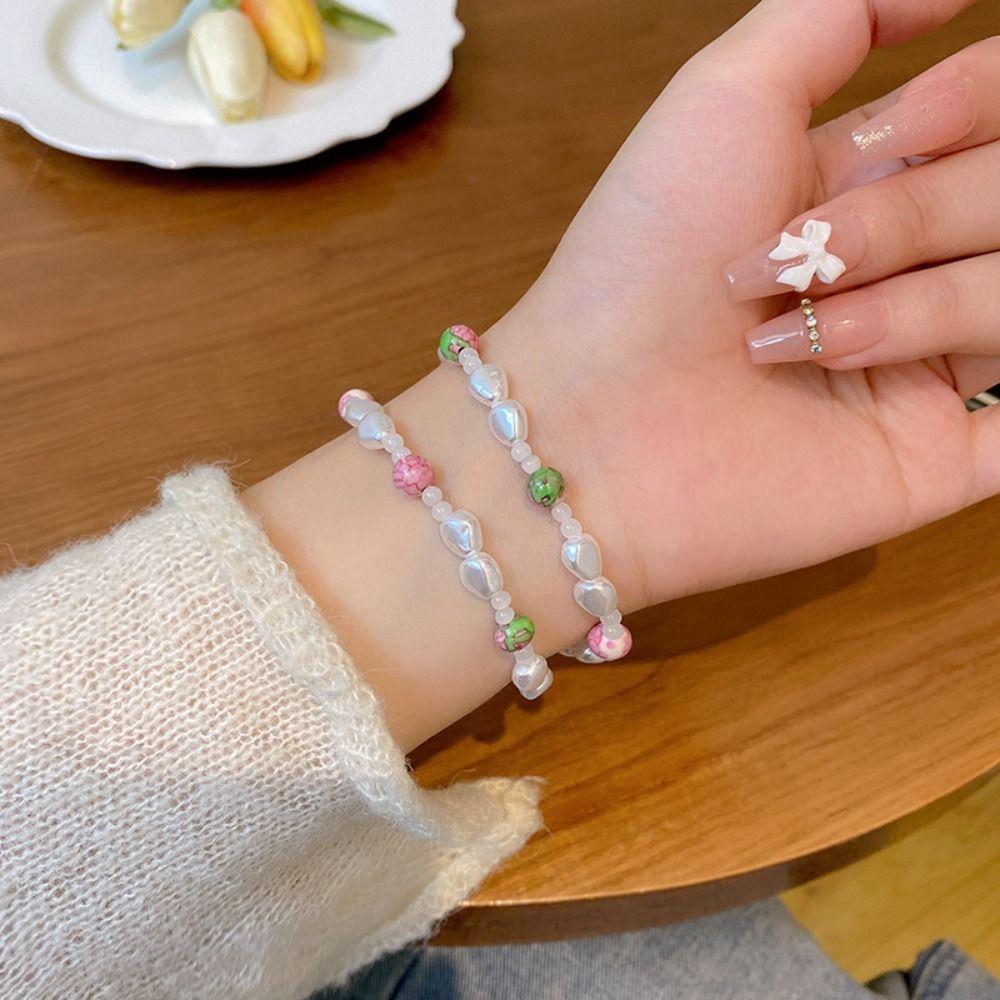 

Шушанский камень из бисера, браслет из сандалового дерева, регулируемый браслет, модный браслет-цепочка, подарок